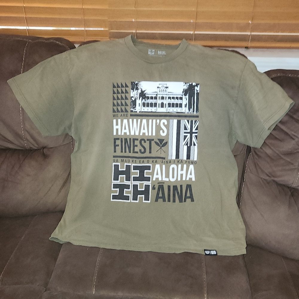Hawaii's Finest Aloha Aina Shirt 2XL